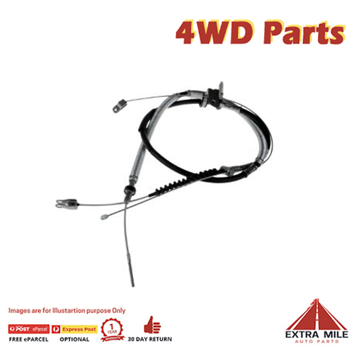 HandBrake Cable DISC REAR For Toyota LandCruiser HZJ FZJ HDJ