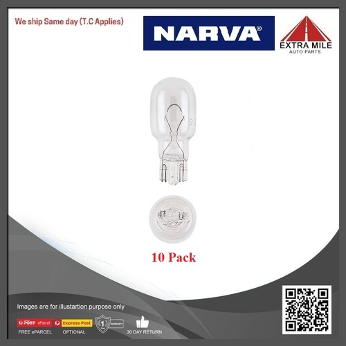 Narva 12V 21CP (16W) W2 X 15D Wedge Globes (10 Pack) 47526