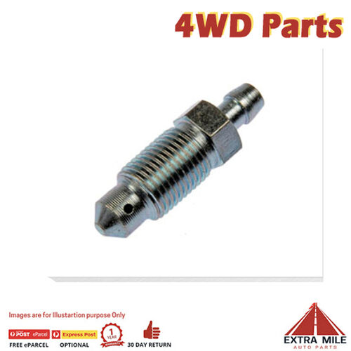 Disc Caliper Bleed Screw For Toyota Landcruiser HZJ78 - 4.2L 1HZ Dsl