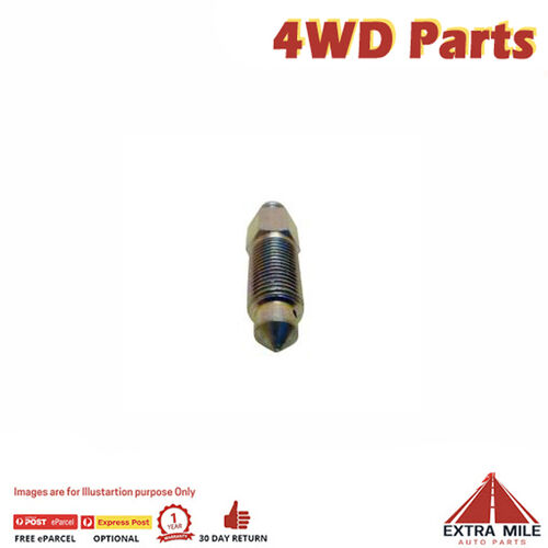 Wheel Cylinder Bleed Screw For Toyota Landcruiser HZJ75 - 4.2L 1HZ Dsl