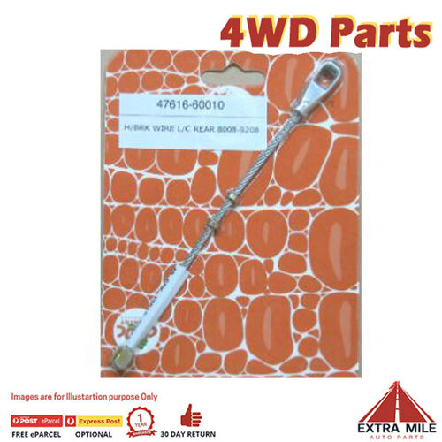 Parking Brake Auto Adjust Wire For Toyota Landcruiser HZJ75 - 4.2L 1HZ Dsl