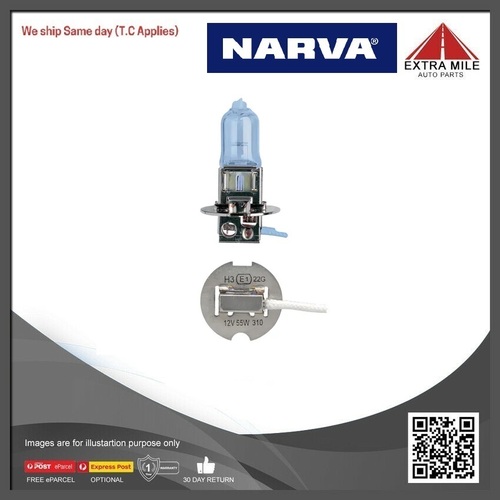 Narva H3 12V 55W Pk22S ARC PLUS50(1) 48633BL