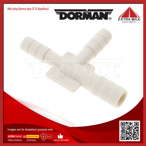 Dorman Hard Vacuum Tubing Tee 3/16 X 1/4 X 3/16 -493-017