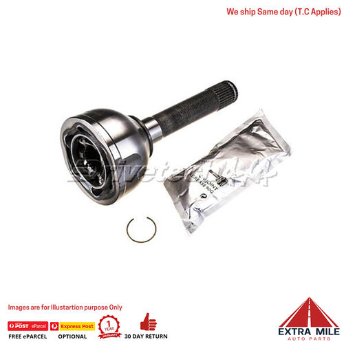 for TOYOTA Landcruiser HZJ105 1/98-8/07:Axle Front-CV Joint Outer (083-049069-6)