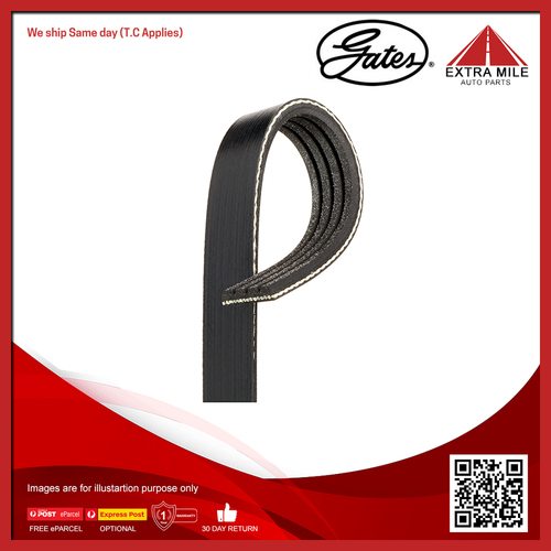 Gates V-Ribbed Belt For Nissan 300ZX Z32 3.0L Turbo VG30DETT Coupe