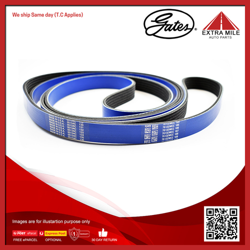  Gates Racing Micro-V Belt for BMW 1.8L 1.9L E36 316i 318ti 318i 318is Z3 Roadster 4PK890R