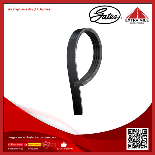 Gates V-Ribbed Belt For Suzuki Baleno EG SY416 1.6L G16B Sedan/Wagon/Hatchback