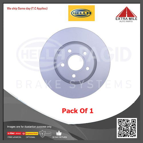 Hella Disc Brake Rotor 300mm Front For Volvo C70 542 2.4L/2.5L