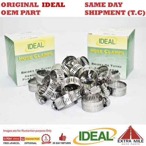 Gates Ideal 57 Series P/S Gen Purpose Band Hose Clamp 13-32mm Pack of 2 (5712C)