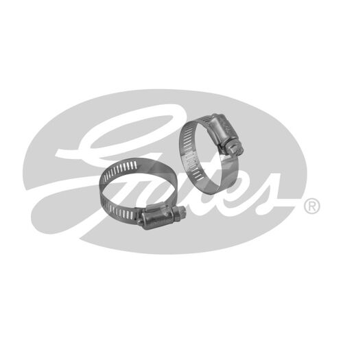 Gates Ideal 57 Series P/S Gen Purpose Band Hose Clamp 25-51mm Pack of 2 (5724C)