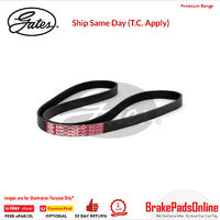 Gates V-Ribbed AT Belt  For AUDI A4 B5 8D2 AJM 1.9L TDi Diesel 4Cyl FWD