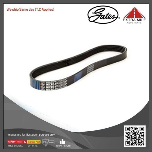 Gates Micro V-Ribbed Belt For Ford Australia Focus 2.0L MGDA LW Petrol-5PK683SF