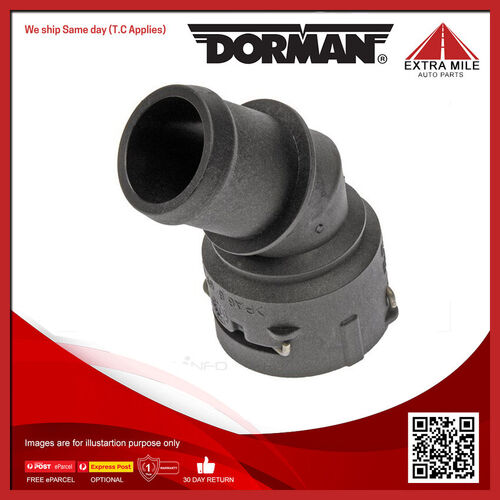Dorman Engine Hose Connector For Volkswagen Touran 1T 2.0L AXW I4 16V DOHC