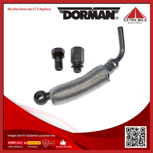 Dorman Turbocharger Coolant Hose For Opel Mokka 1.4L A14NET (LUJ) I4 16V DOHC