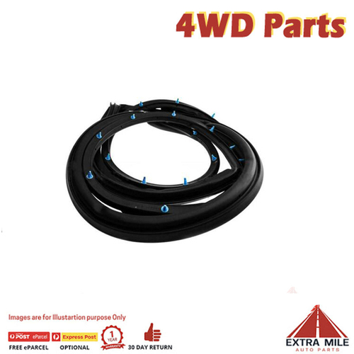 Door Seal-Front For Toyota Landcruiser HZJ80-4.2L 1HZ Dsl 67861-60071NG