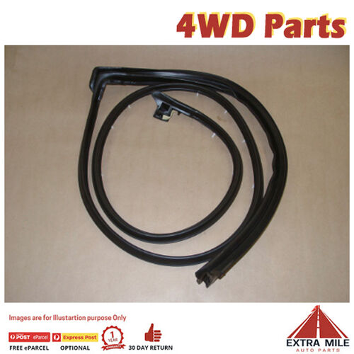 Door Seal-Rear Right For Toyota Landcruiser FJ75-4.0L 3F Prl 1984-08/92