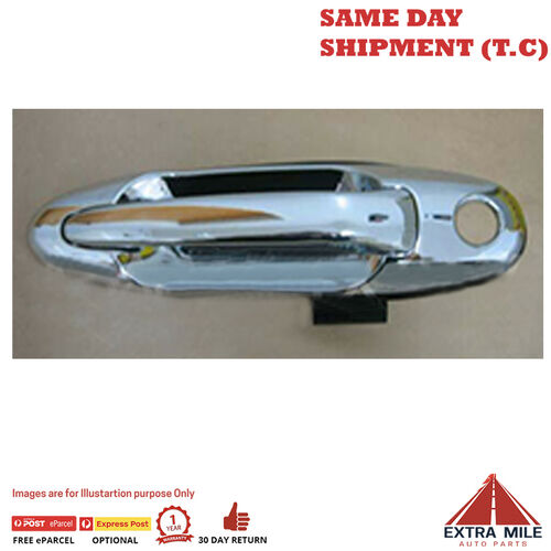 Door Handle-Outside For Toyota Landcruiser UZJ100-4.7L 2UZFE V8 01/1998-07/2007