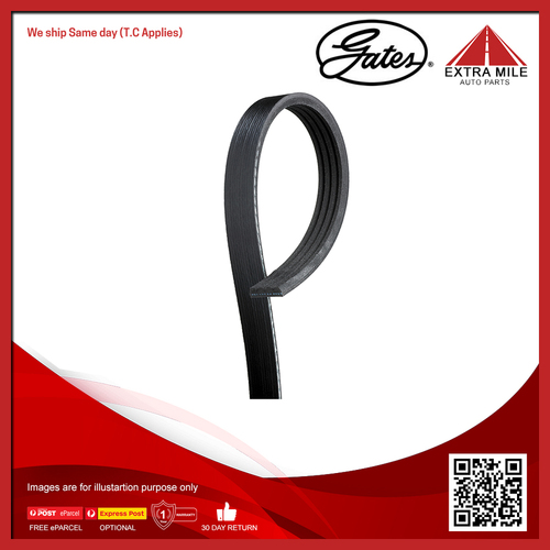 Gates V-Ribbed Belt For Alfa Romeo GT 937 937CXH1A, 937CXH11 2.0L JTS 937A1.000