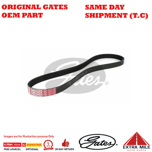 6PK1190 V-Ribbed AT Belt for MAZDA 6 Estate Wagon GJ9/GLW SHY4/SHY6 2.2L D Diesel 4Cyl FWD