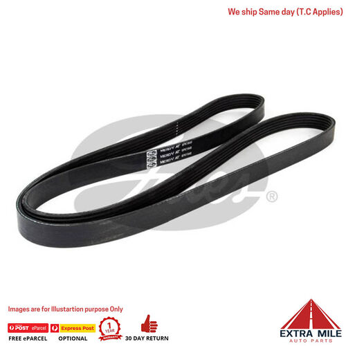 6PK1940 V-Ribbed AT Belt for HSV Senator VE LS3 6.2L Petrol 8Cyl RWD