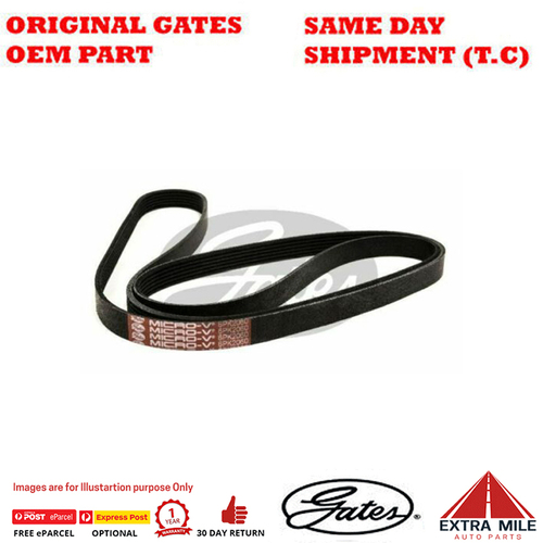 6PK2060 V-Ribbed AT Belt for VOLKSWAGEN Caravelle T4 70B/70C/70K/7DC/7DK AAF/ACU/AEN/AEU 2.5L Petrol 5Cyl FWD