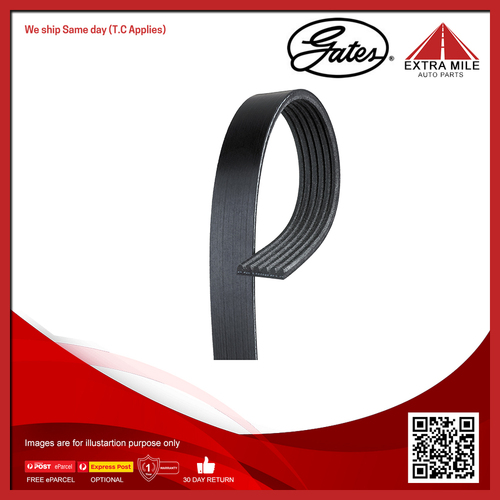 Gates V-Ribbed Belt For Ford Explorer UN,UP,UQ,US 4.0L 99XS SUV