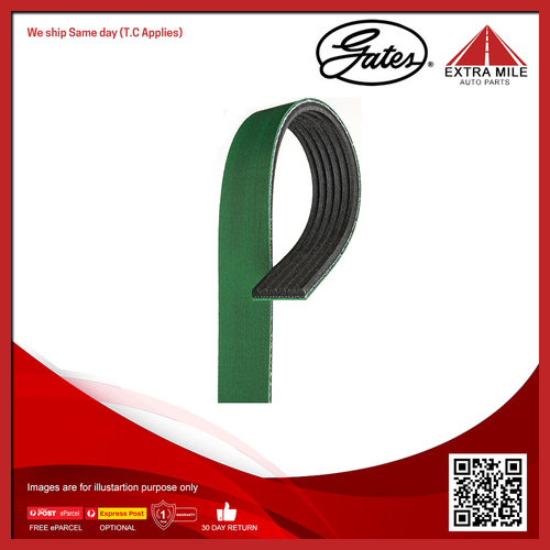 Gates Fleet Runner Heavy Duty Micro-V Ribbed Belt - 8555-0019 (6PK2540HD)