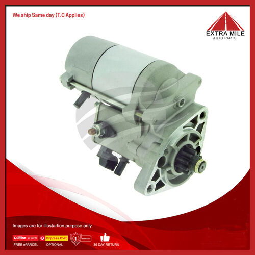 Jaylec OEX Starter Motor 12V 10Th CW Mitsubishi Style - 70-8465