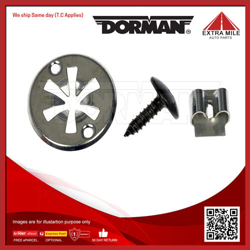 Dorman Splash Shield Screw & Clip Black -700-086