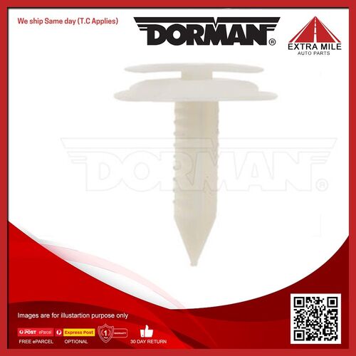 Dorman Colour: White - Head Diamtr:23.4mm Shaft Ln:2.86mm Shaft Diamtr:7.9mm