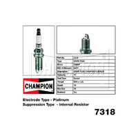 7318 Platinum Spark Plug for JEEP COMPASS MK PATRIOT MK