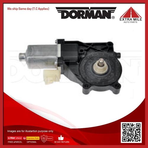 Dorman Door Window Regulator Motor - Front For Holden Barina TM 1.6L F16D4 DOHC
