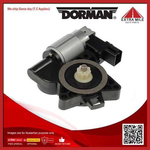 Dorman Door Window Regulator Motor - Front For Mazda Verisa DC 1.5L ZYVE I4 DOHC