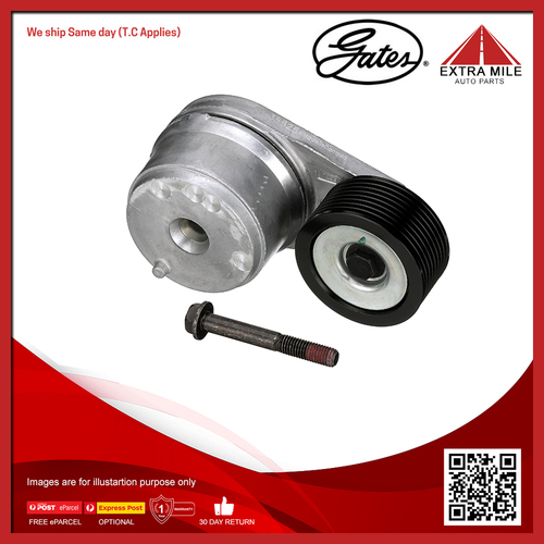 Gates Tensioner V-ribbed belt For Freightliner FL Series FL80 8.3L ISC225,ISC260