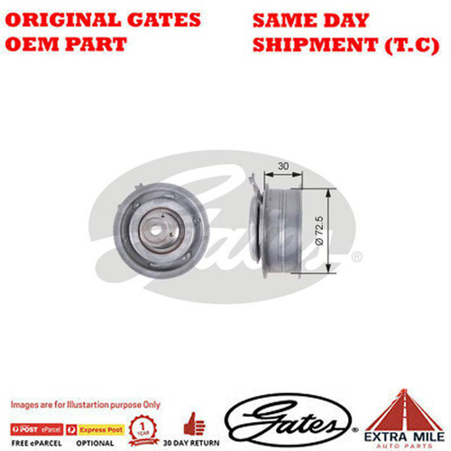 Gates Tensioner Pulley, timing belt For Audi/Skoda/Volkswagen - 7784-1010
