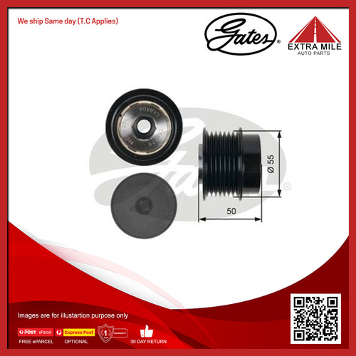Gates Alternator Pulley For Toyota Camry ACV40, ACV36, ACV30 2.4L 2AZ-FE