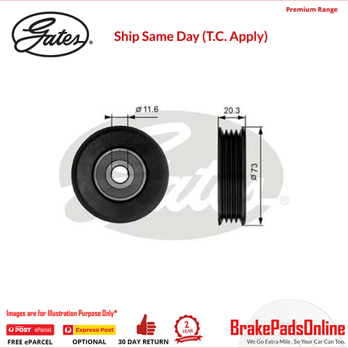 DriveAlign® Idler Pulley For Mitsubishi, Suzuki, Toyota - 7803-1031