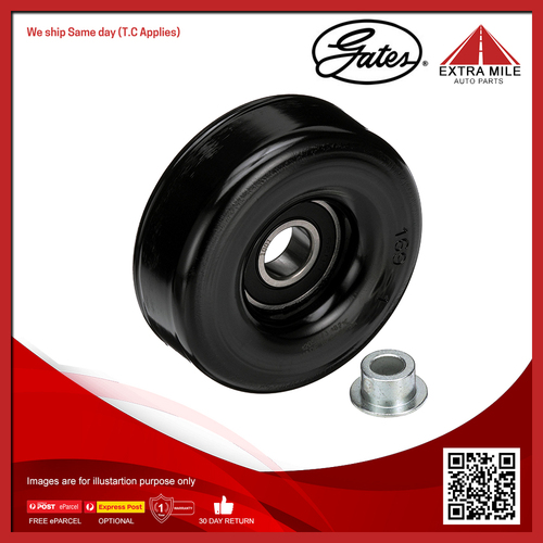 Gates DriveAlign Idler Pulley For Chrysler Voyage RG, RS 3.3L EGA, EGM Petrol