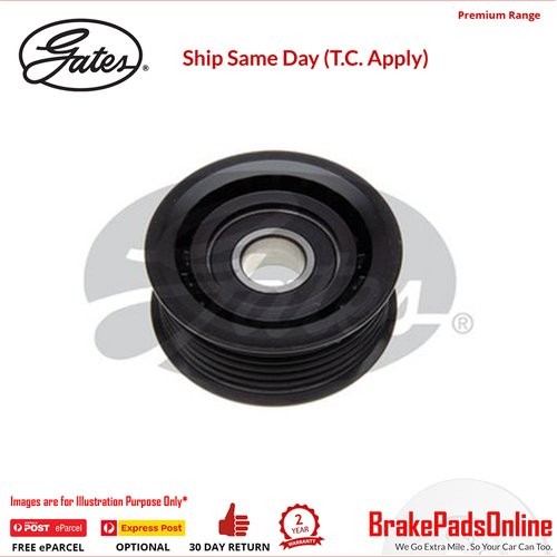 Gates DriveAlign Idler Pulley For Chrysler, Dodge, Jeep, Ram - 7803-1082
