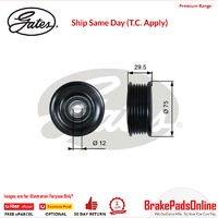 36026 DriveAlign Idler Pulley for LEXUS LS 400 UCF20 1UZFE