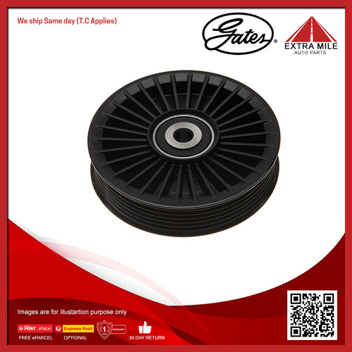 Gates DriveAlign Idler Pulley For Mercedes-Benz CLS C218 218.373 4.7L CLS 500