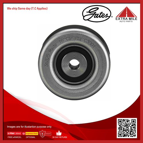 Gates DriveAlign Idler Pulley For Kia Sorento BL 3.3L/3.8L, UM 3.3L, XM 3.5L