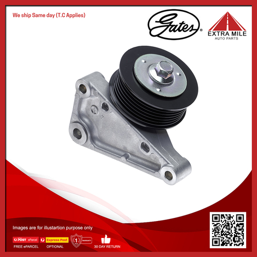 Gates DriveAlign Idler Pulley For Mazda 3 BL  2.5L/2.3L L3-VDT,L3Y7, L5-VE