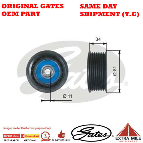 Gates DRIVE ALIGN IDLER PULLEY For 7803-25517