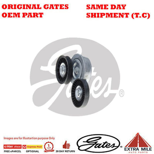 Gates Belt Tensioner, V-ribbed belt For JEEP CHEROKEE Petrol Engine - 7808-1520
