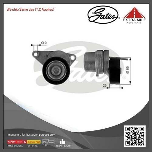 Gates Drivealign Tensioner Unit For Citroen C3 1.6L/1.4L Petrol-7808-21213