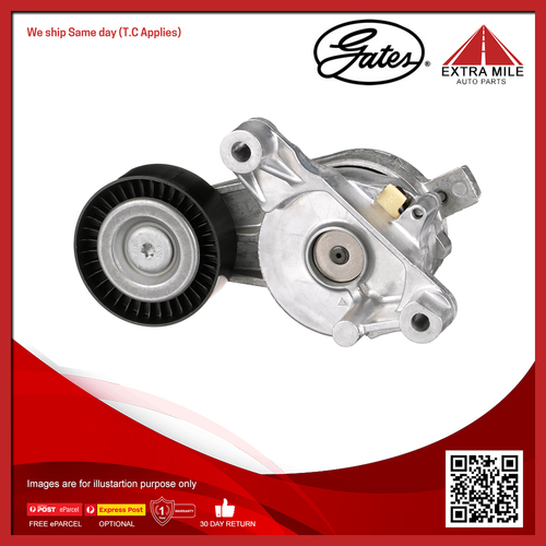Gates V-ribbed Belt Tensioner For Volkswagen Jetta 1K2 2.0L BKD, CJAA, CBDB, BMN