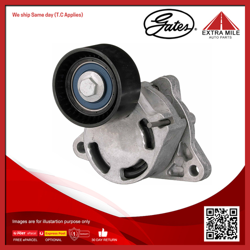 Gates V-ribbed Belt Tensioner For Renault Laguna 600 BG0/1 2.2L dCi G9T 706,G9T