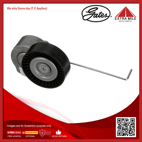 Gates V-ribbed Belt Tensioner For Volvo XC90 275 3.2L B6324S, B6324S5 SUV