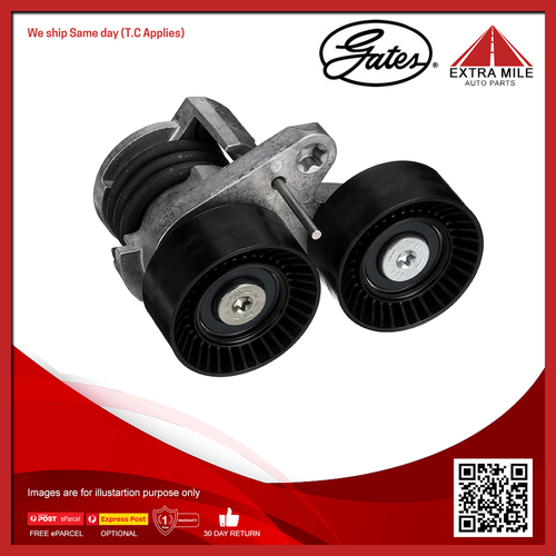 Gates V-ribbed Belt Tensioner For BMW 3 E90, E91,E93 3.0L 325i N55 B30A,N54 B30A
